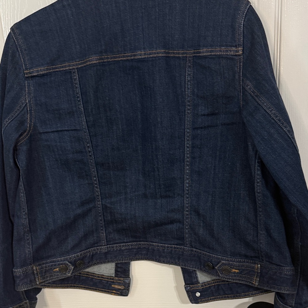 Talbots Dark Blue Denim Jacket - Picture 5 of 5